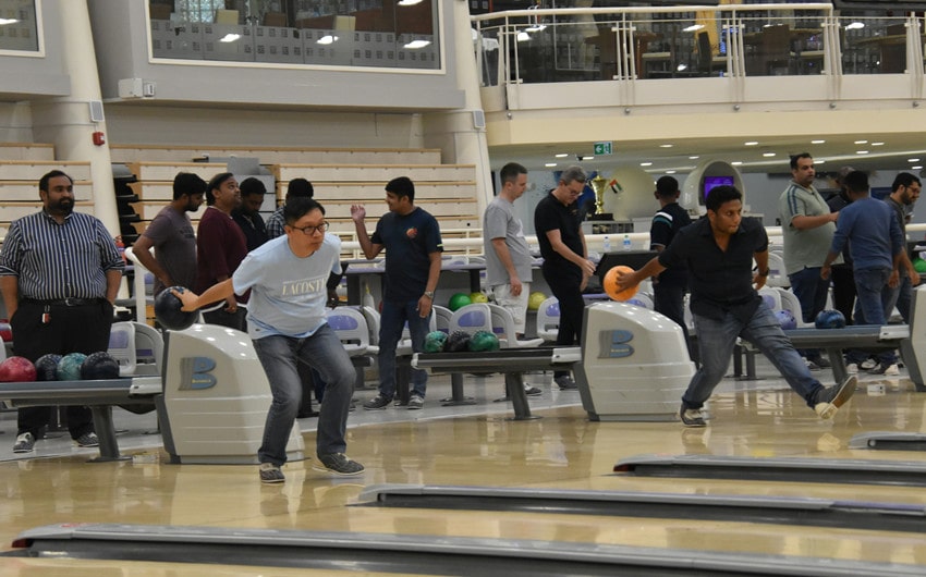 bowling bonding and bold shirts