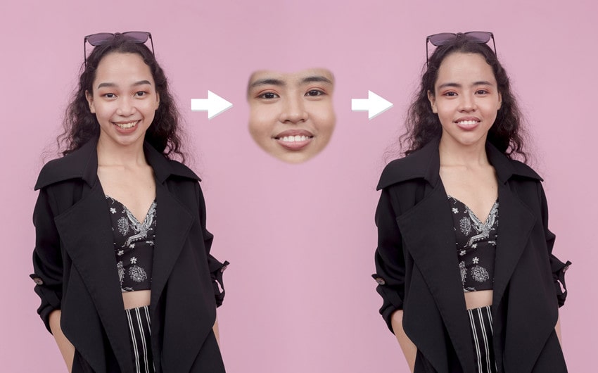 how to swap face video online