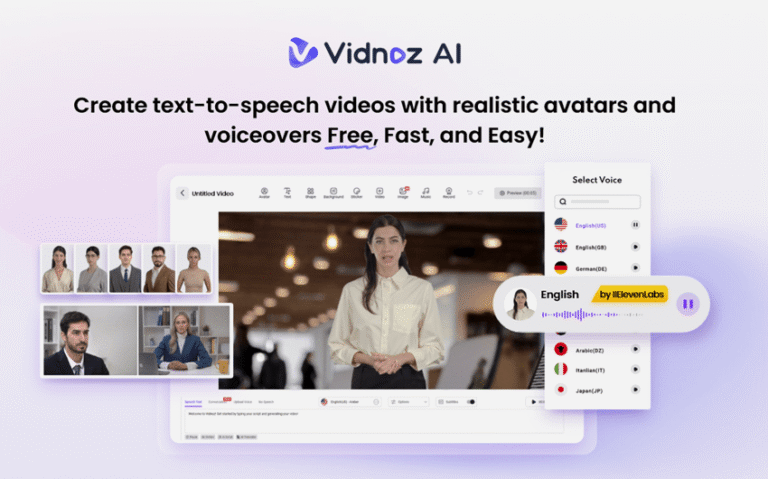 Make Cybersecurity Training Videos with Vidnoz AI