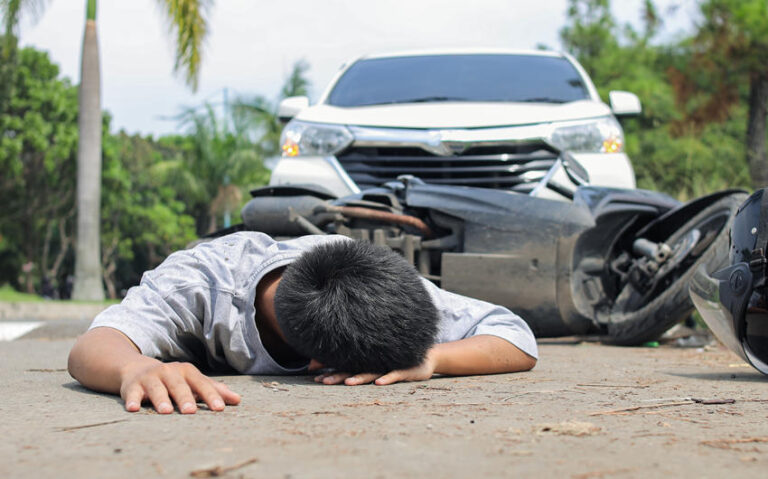 Injured in a Motorcycle Accident